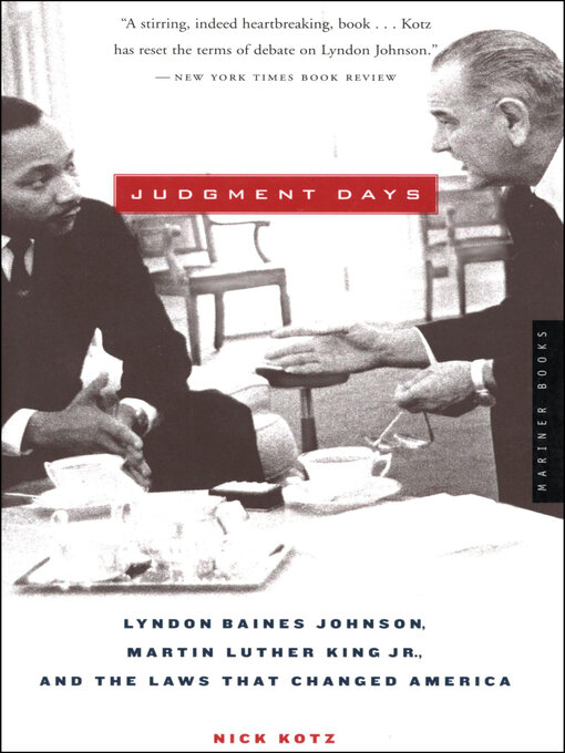 Title details for Judgment Days by Nick Kotz - Available